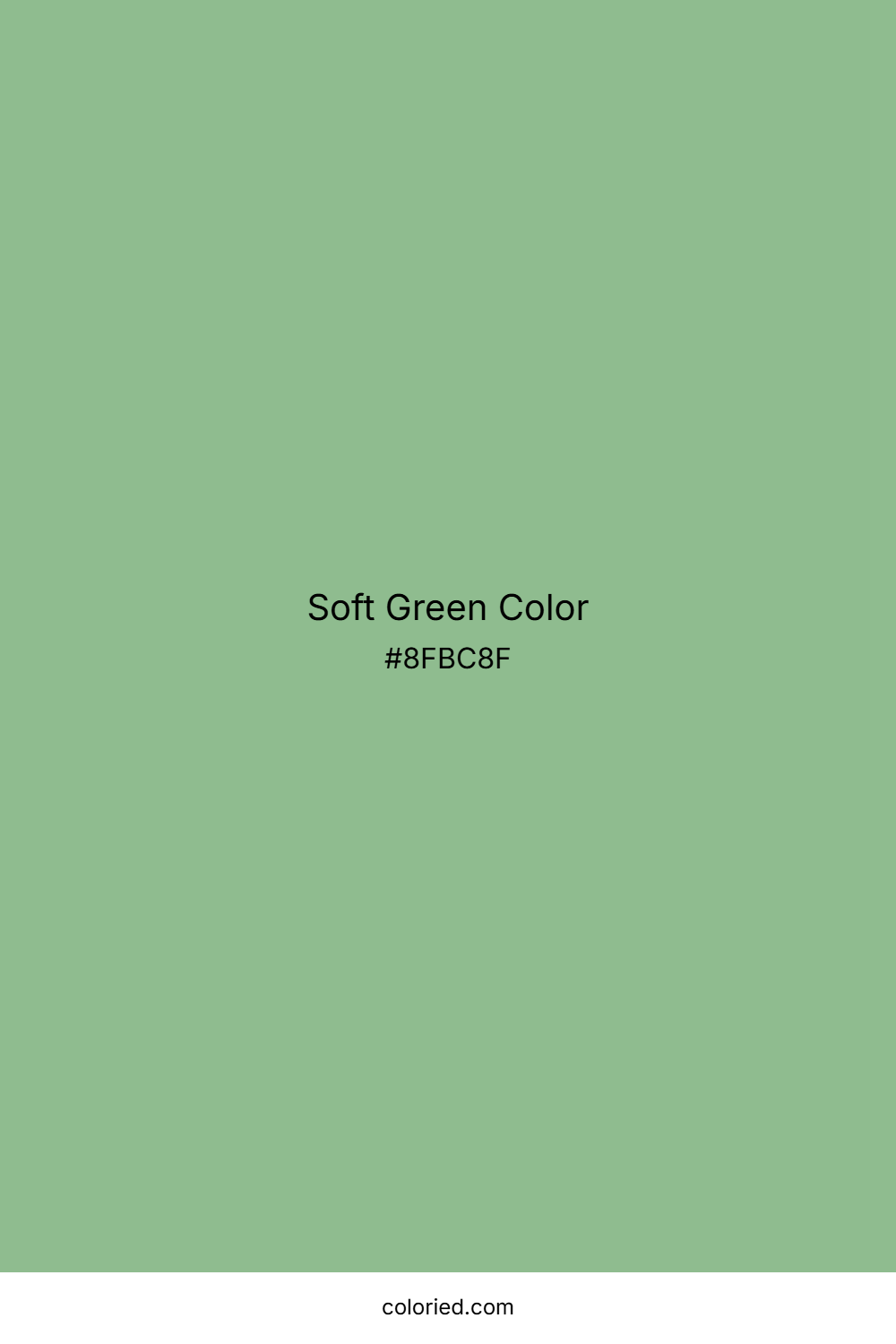 Soft Green Color