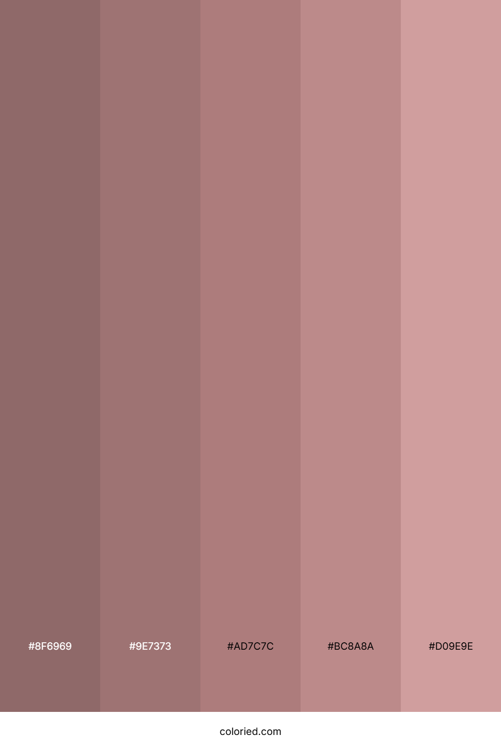 Soft Mauve and Rose Color Palette