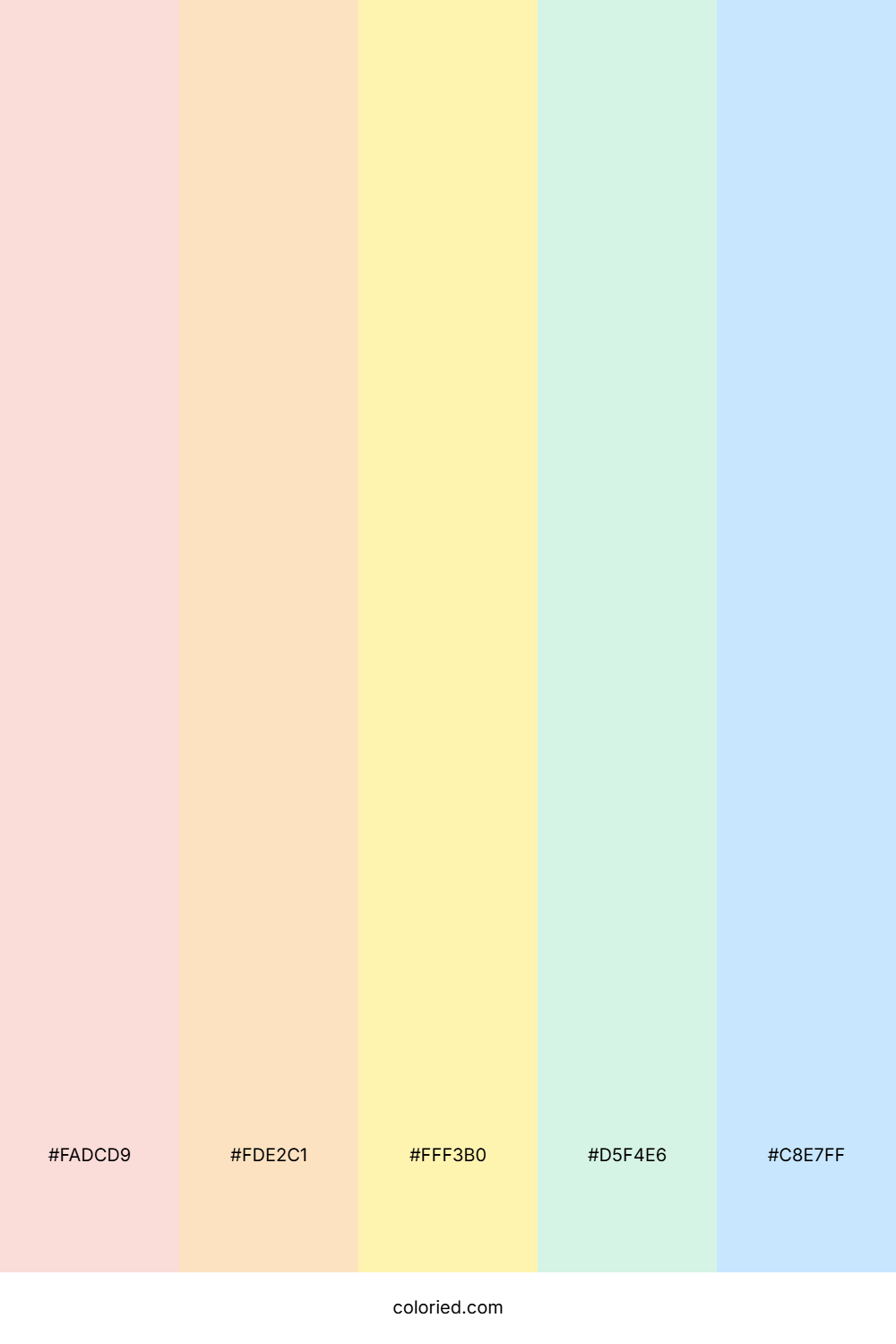 Soft Pastel Color Palette