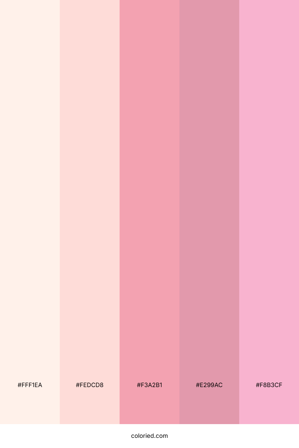 Soft Petal Whisper Color Palette