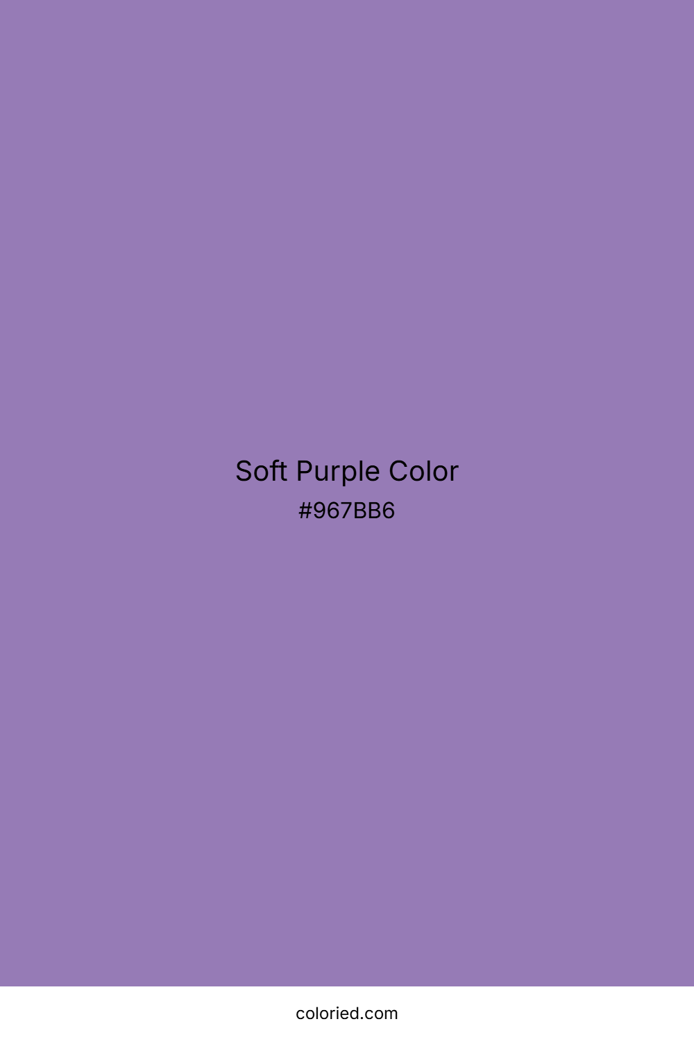 Soft Purple Color