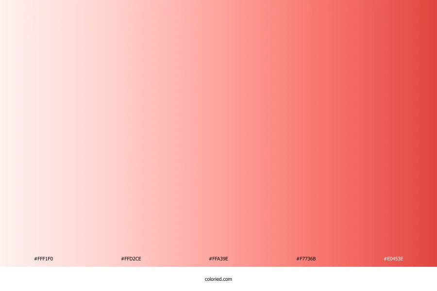 Soft Red Gradient