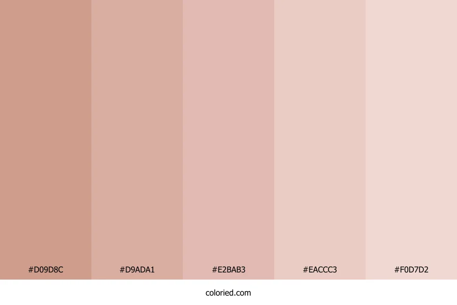 Soft Sand and Blush Color Palette