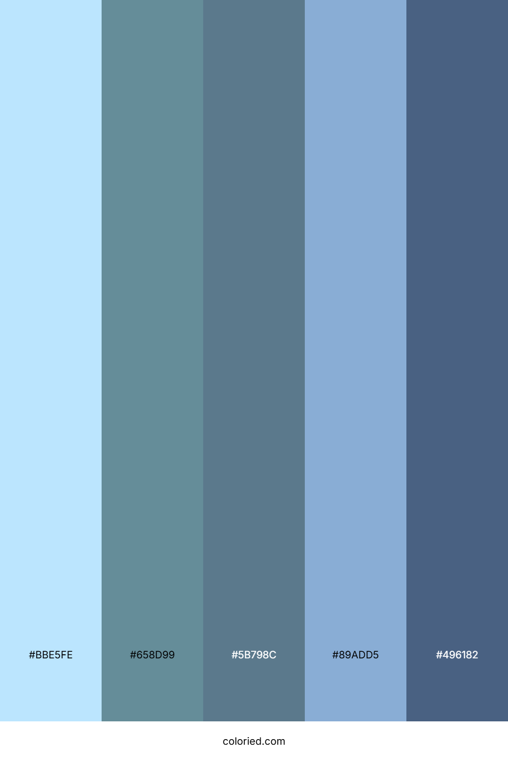 Soft Sky Waves Color Palette