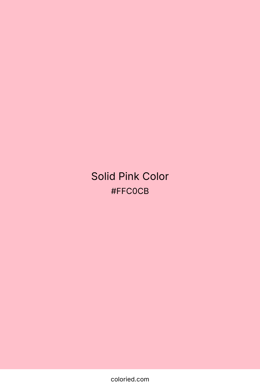 Solid Pink Color