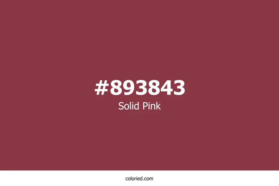Solid Pink Color Hex Code
