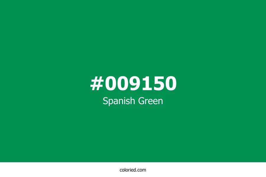 Spanish Green Color