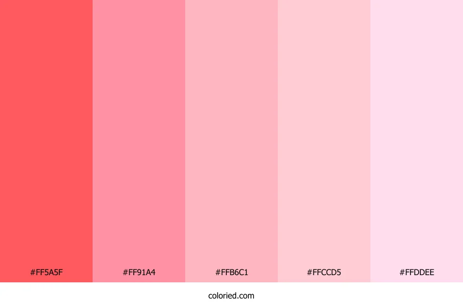 Special Valentine Color Palette