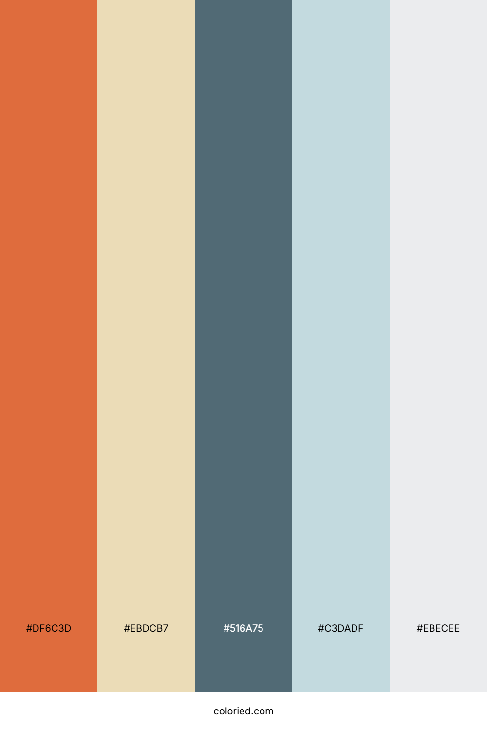Spiced Pumpkin Cream Color Palette