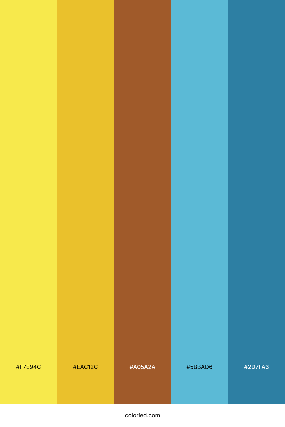 SpongeBob Color Palette