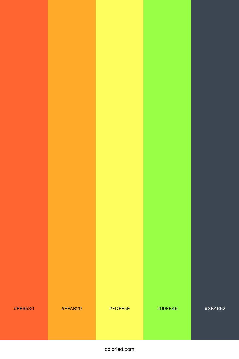 Spooky Harvest Glow Color Palette