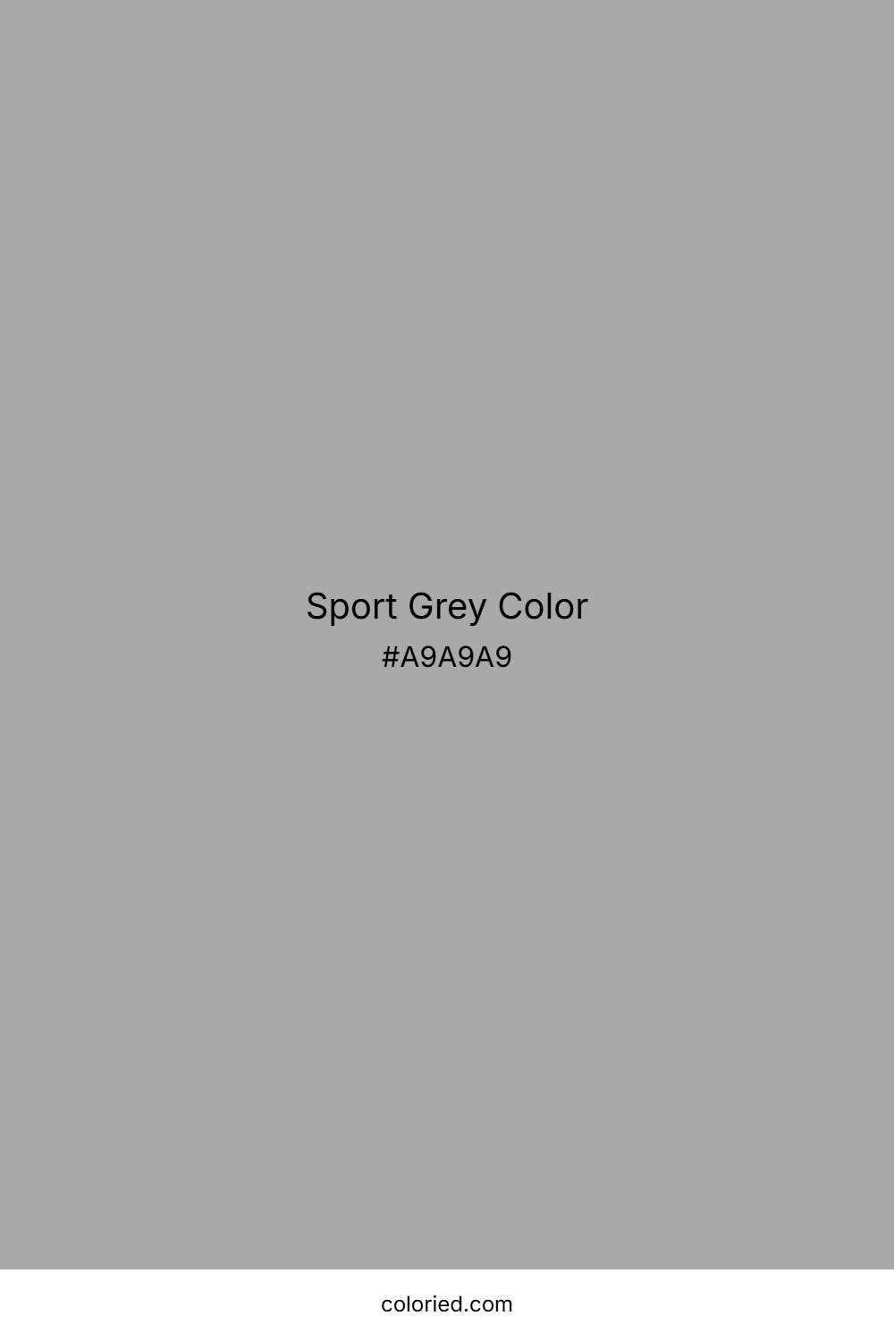 Sport Grey Color