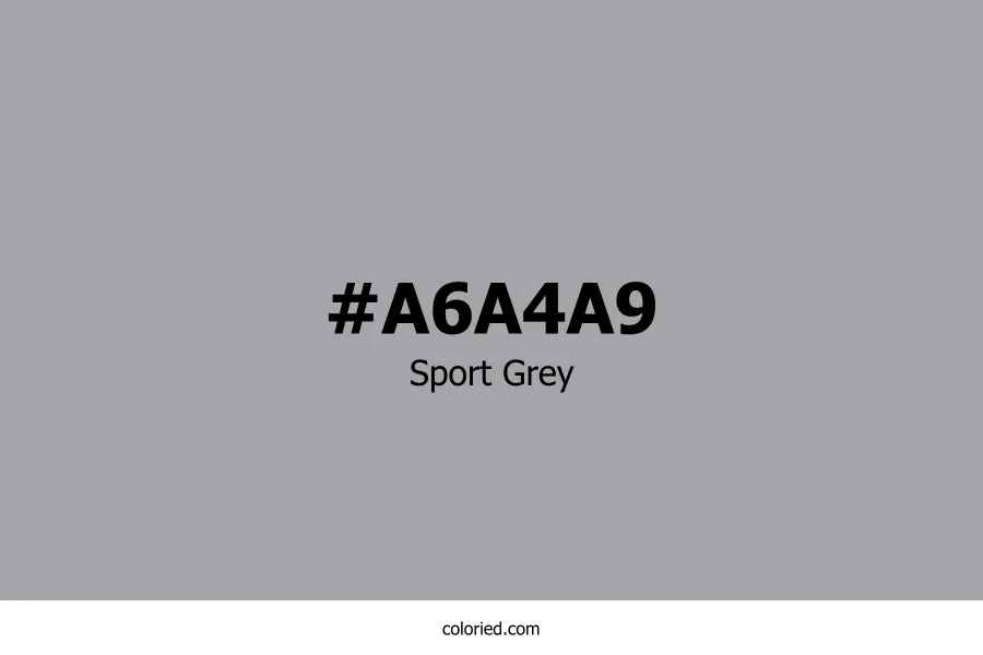Sport Grey Color