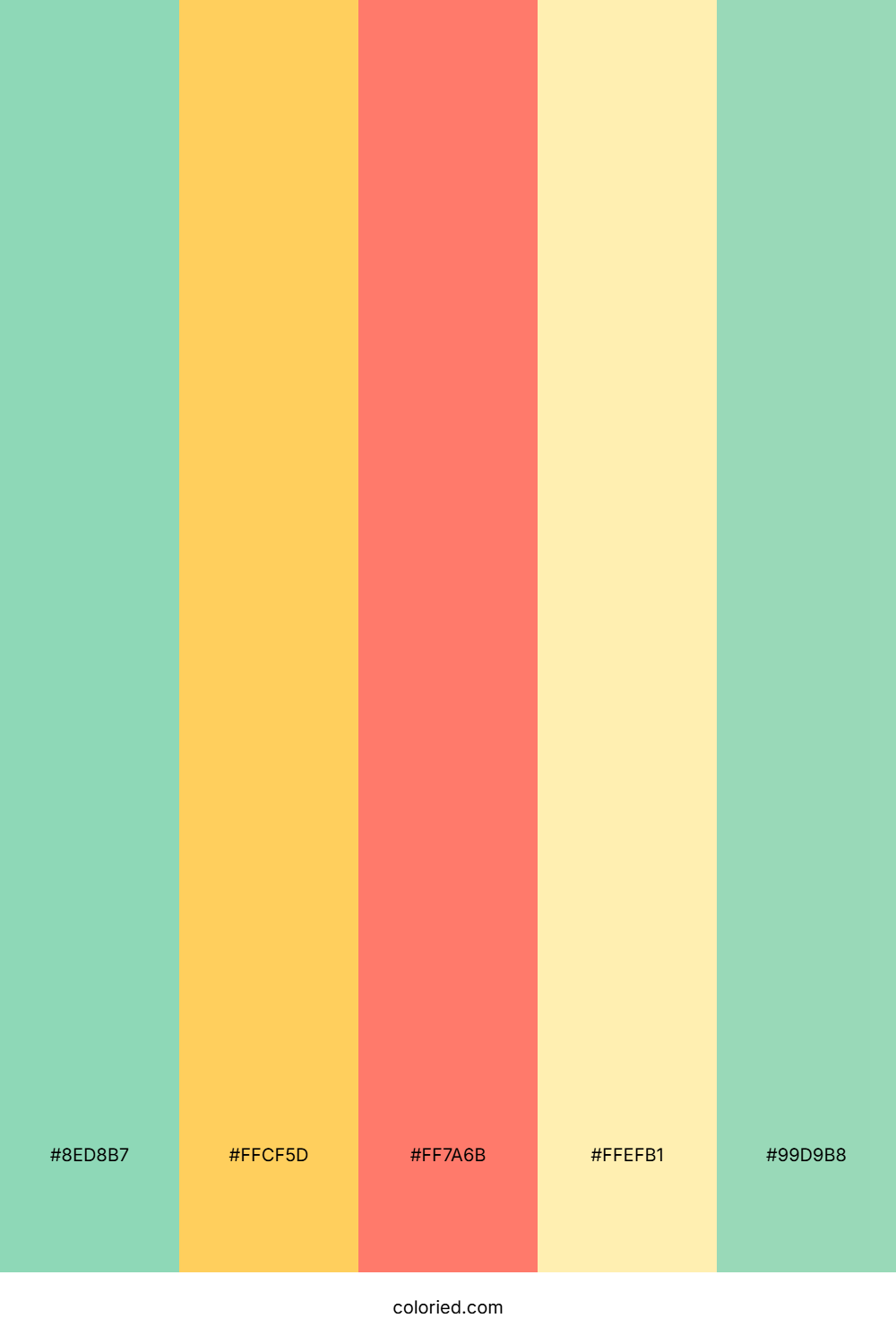 Spring Citrus Blend Color Palette