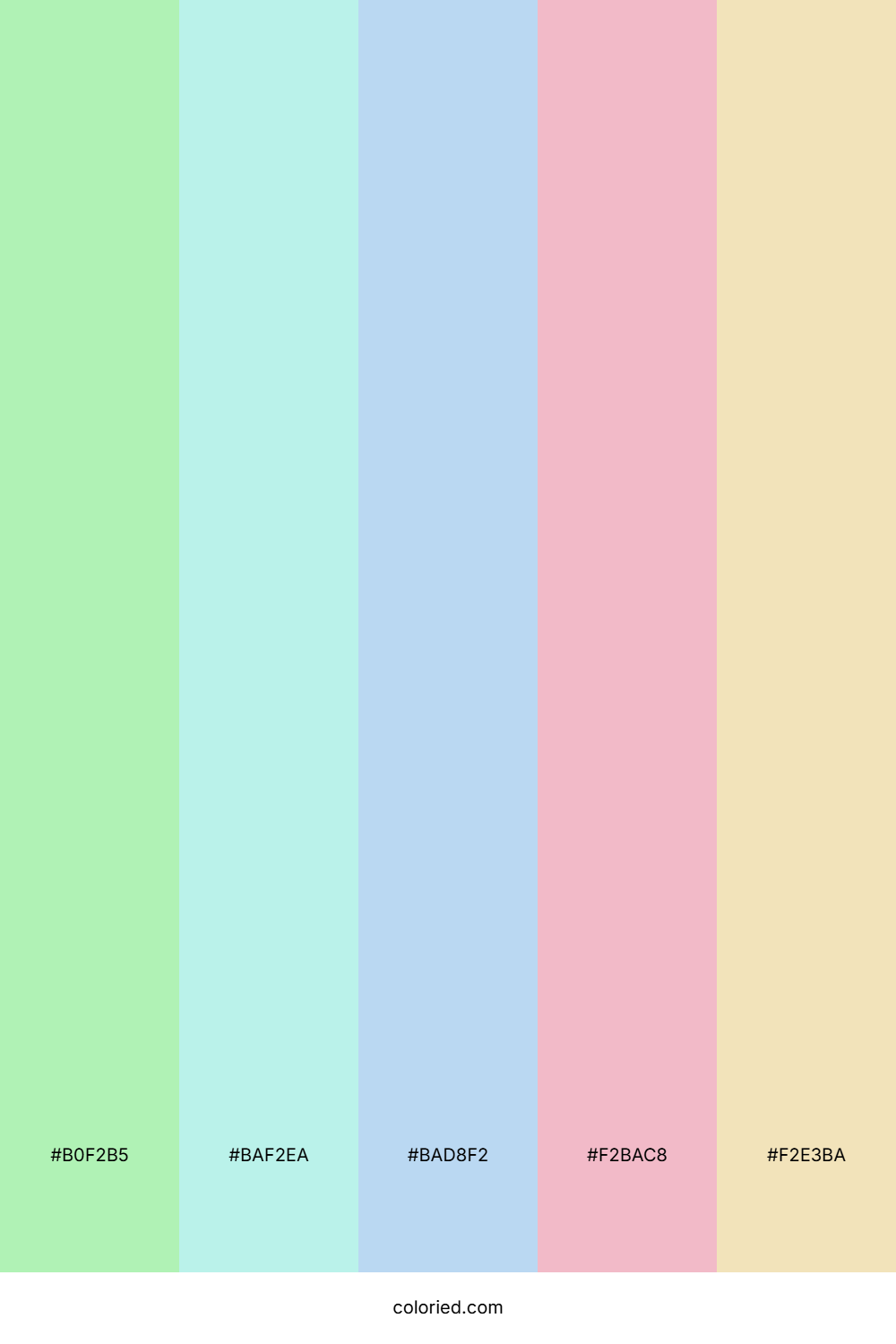 Spring Garden Mist Color Palette