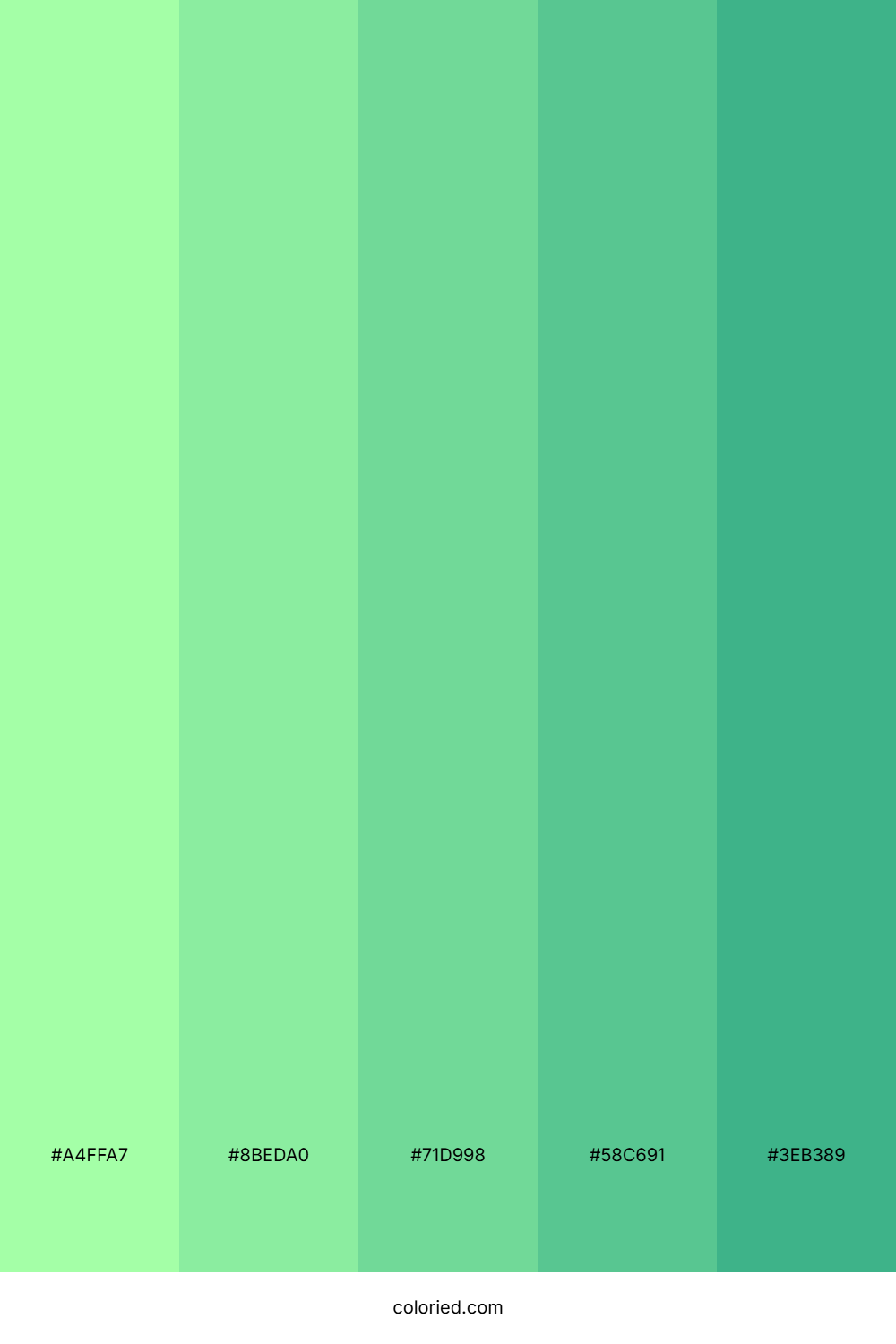 Spring Mint Meadow Palette