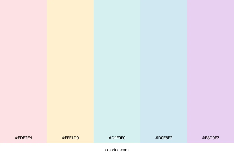 Spring Pastel Color Palette