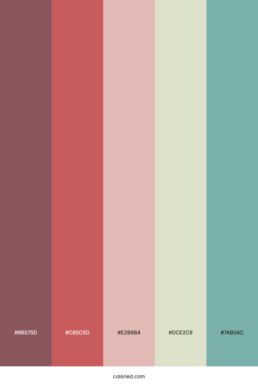 Springtime Garden Mist Color Palette