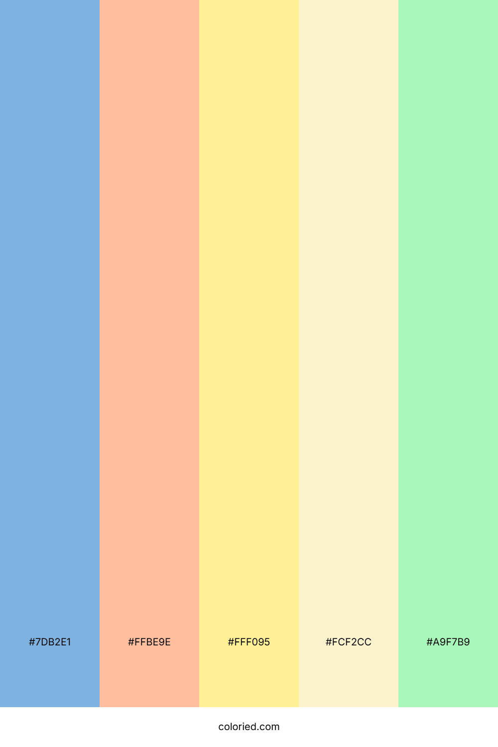 Springtime Lemonade Color Palette