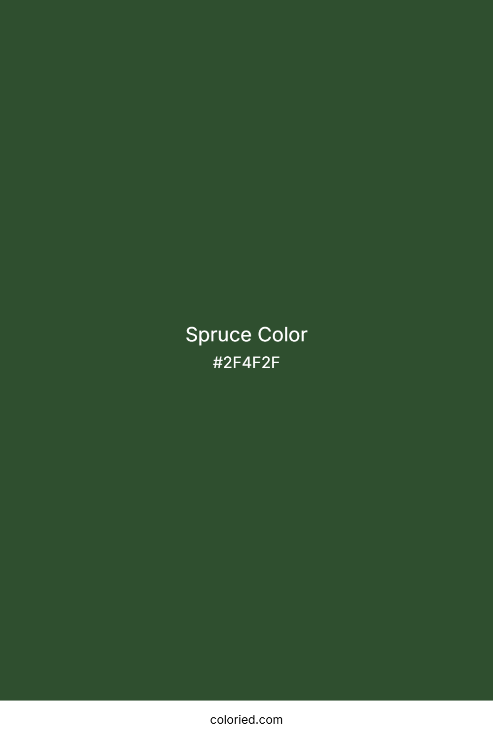 Spruce Color