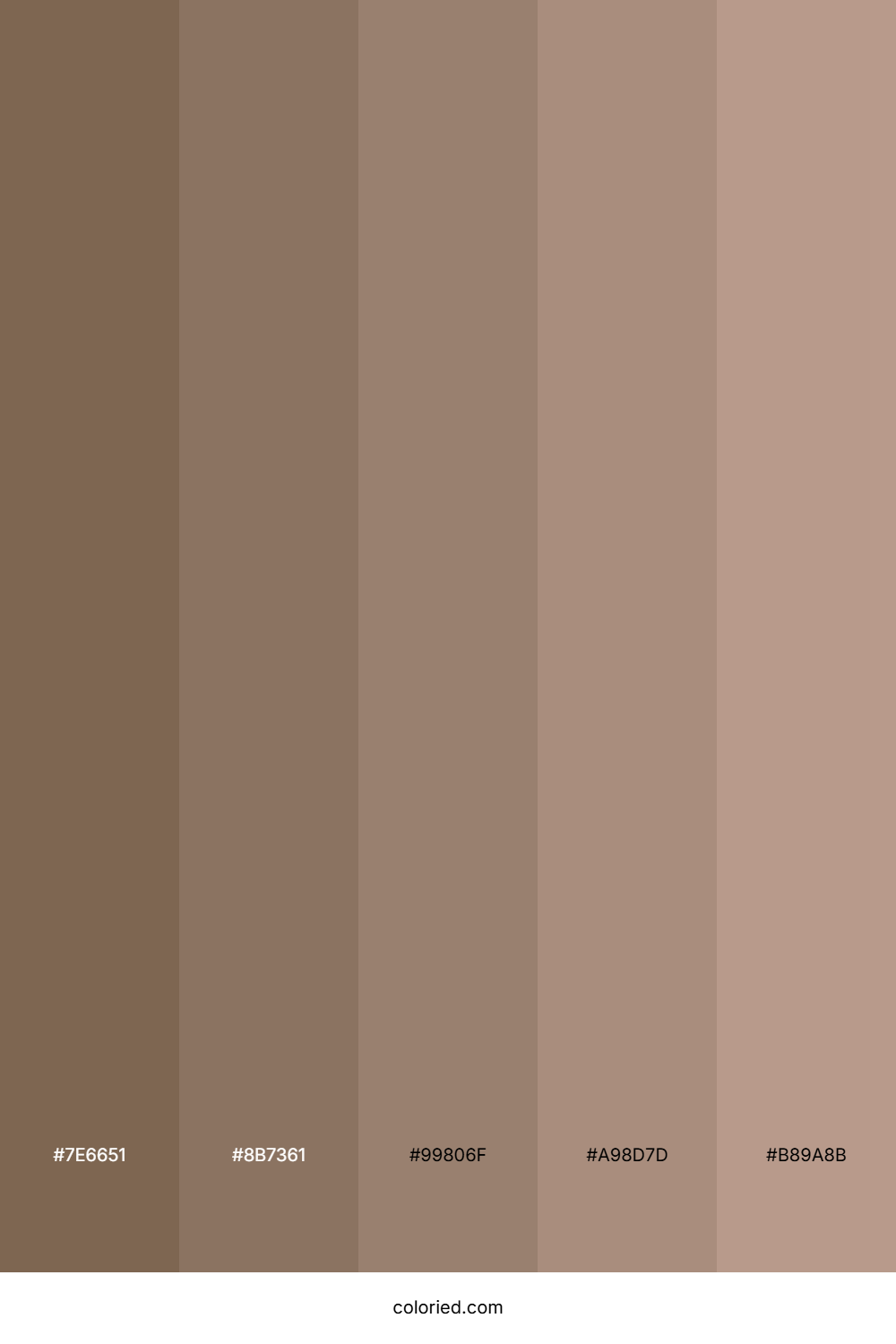 Steampunk Taupe Color Palette