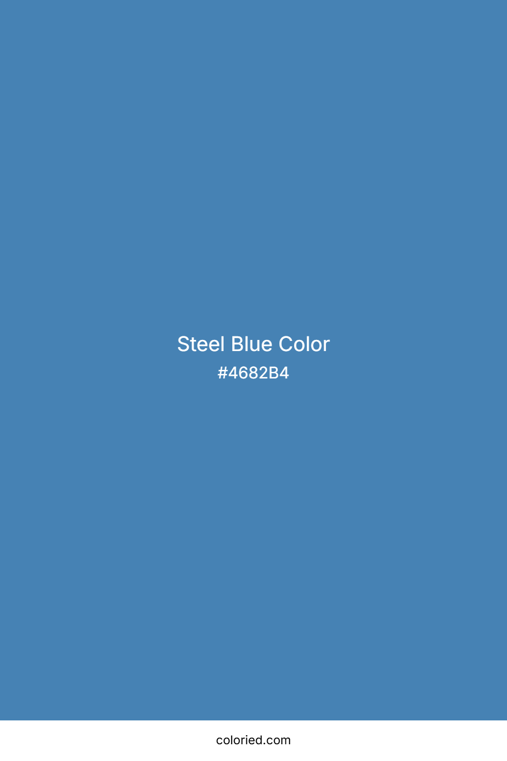 Steel Blue Color
