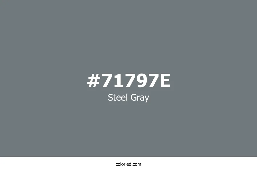 Steel Gray Color