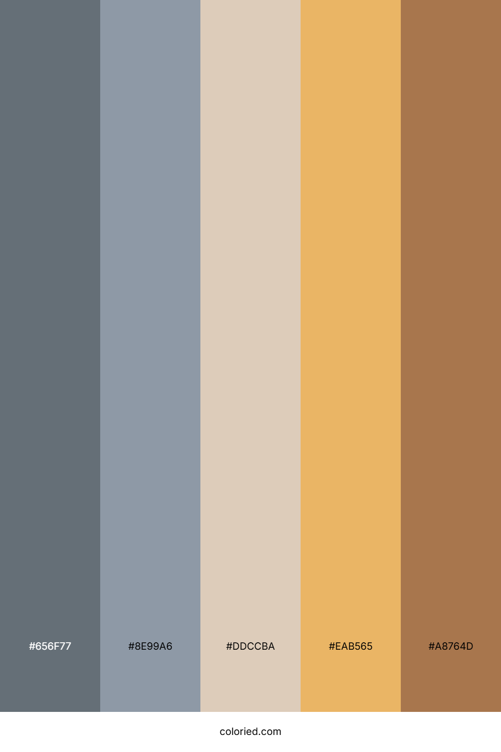 Stone Cliff Horizon Color Palette