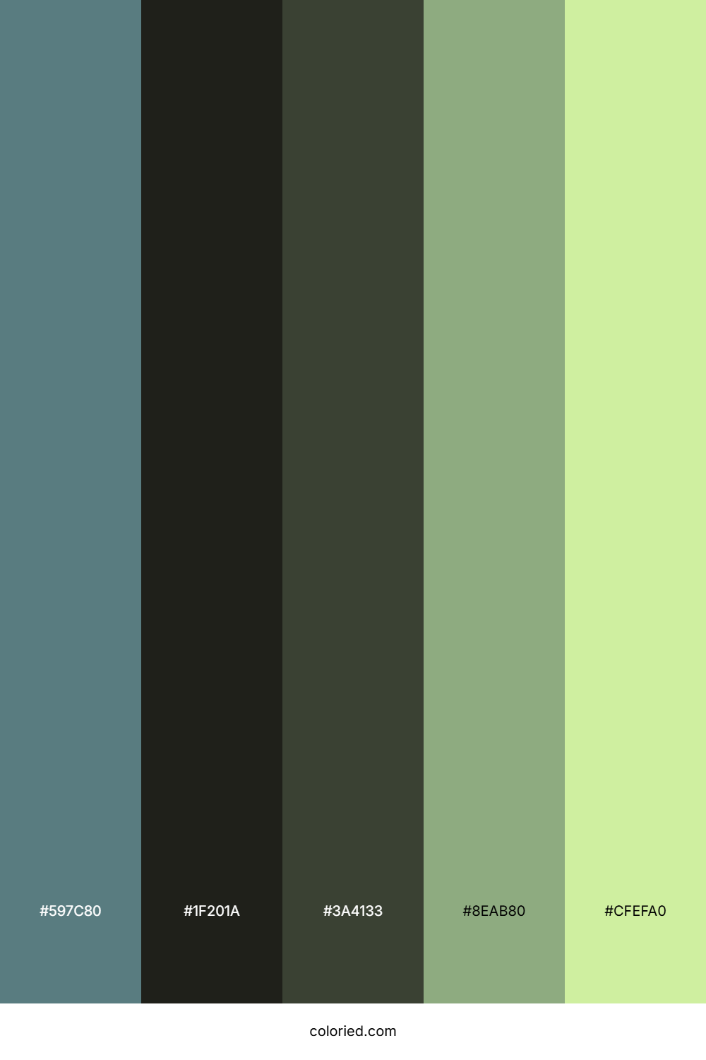 Stone Clover Path Color Palette