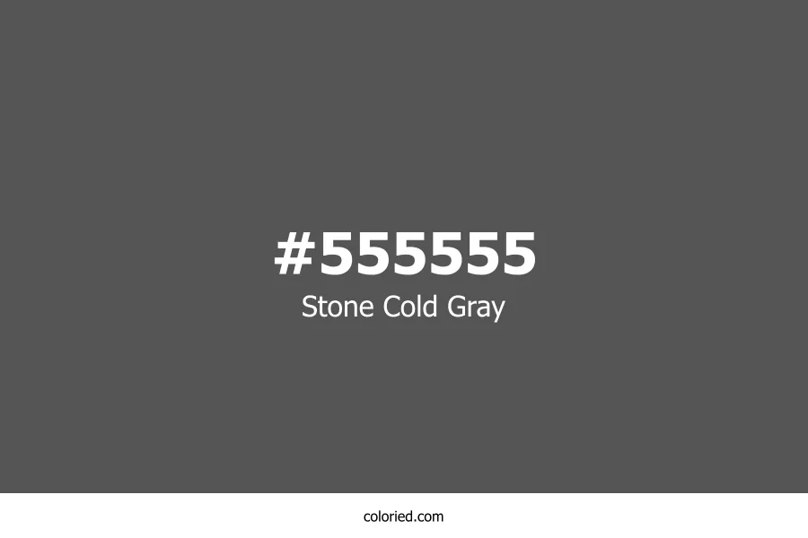 Stone Cold Gray Color