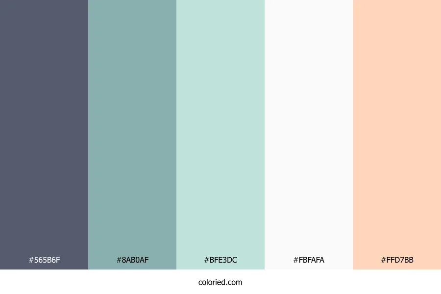 Stone Mint Whisper Color Palette