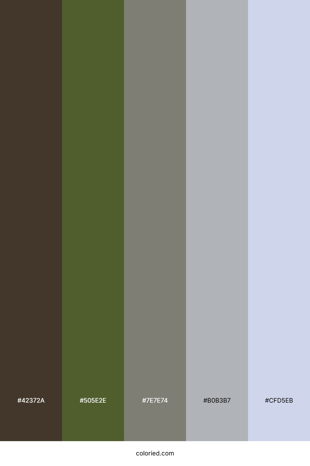 Stone River Mist Color Palette