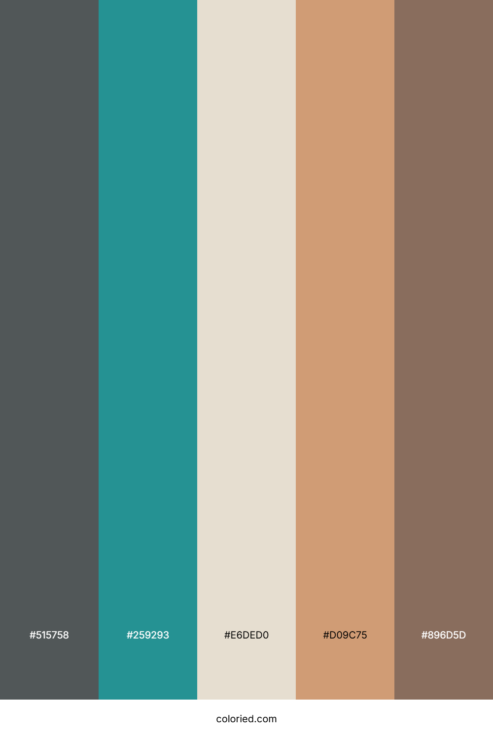 Stone River Twilight Color Palette