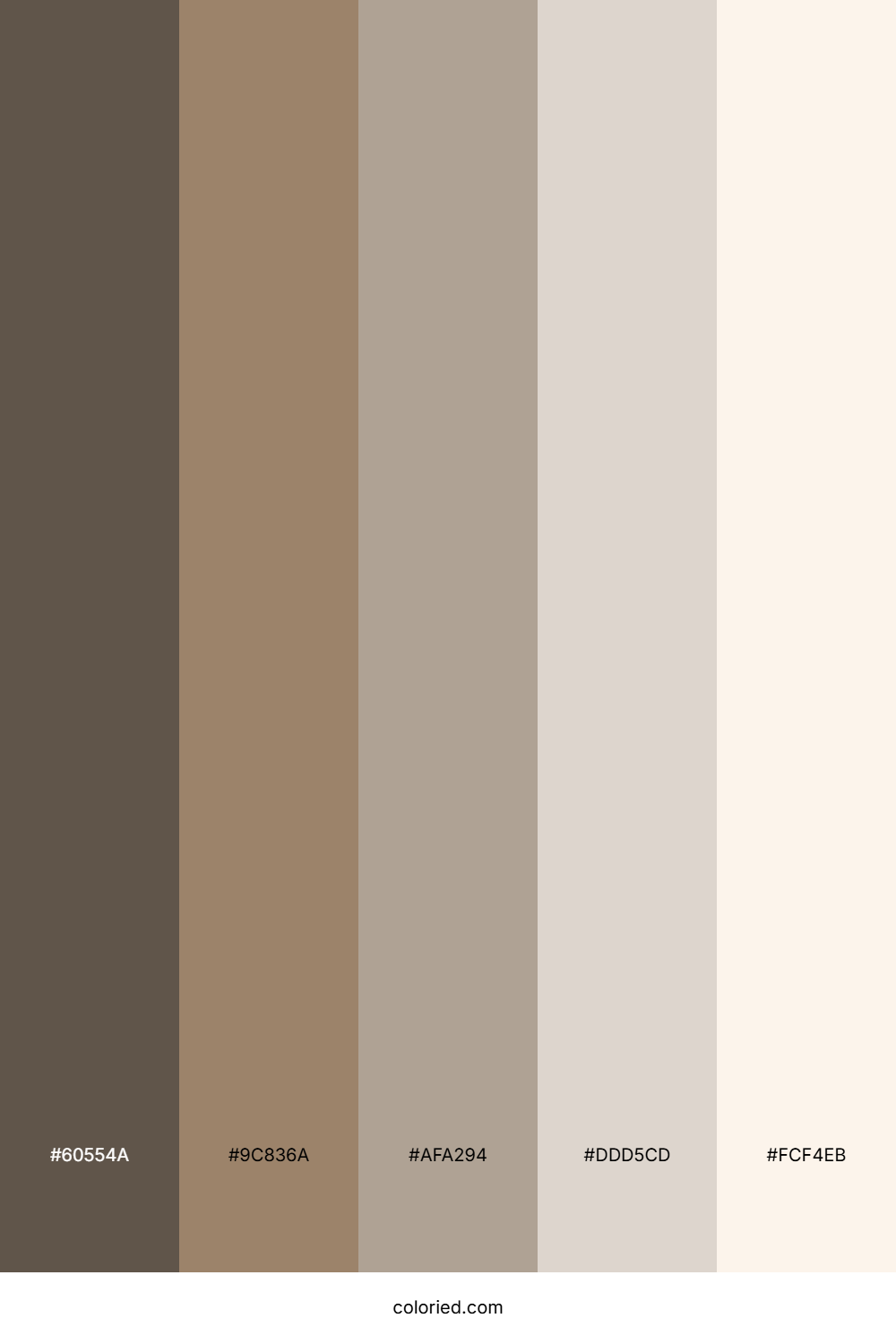 Stone Taupe Palette