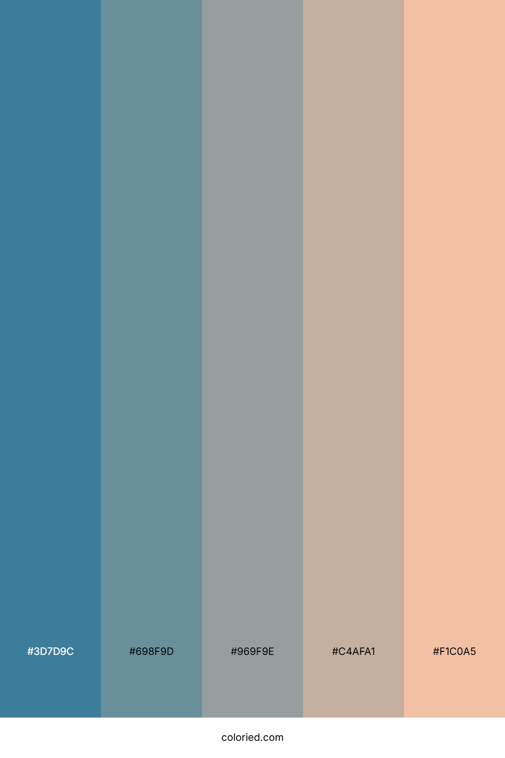Stormy Ocean Drift Palette