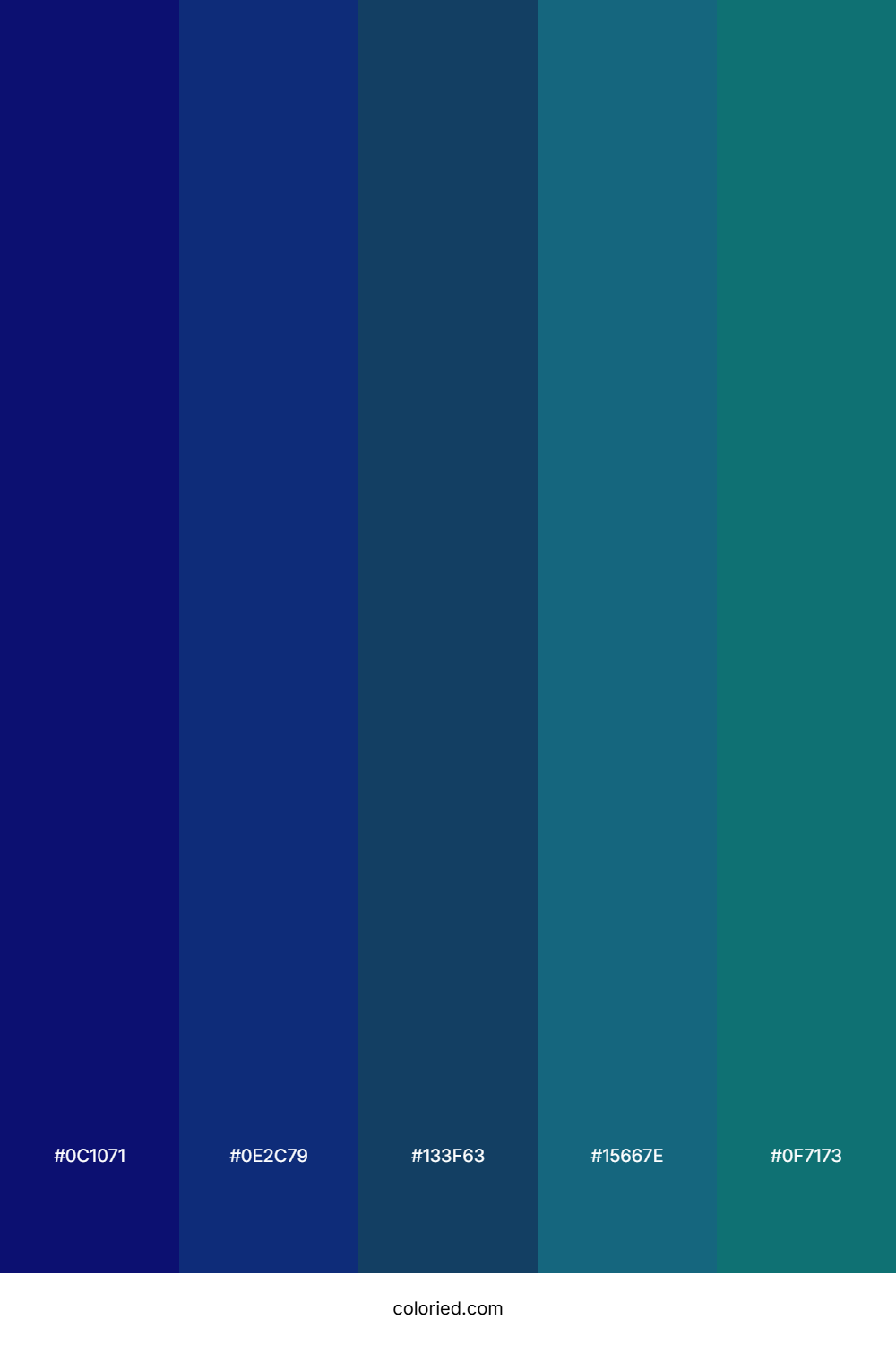 Stormy Sea Color Palette