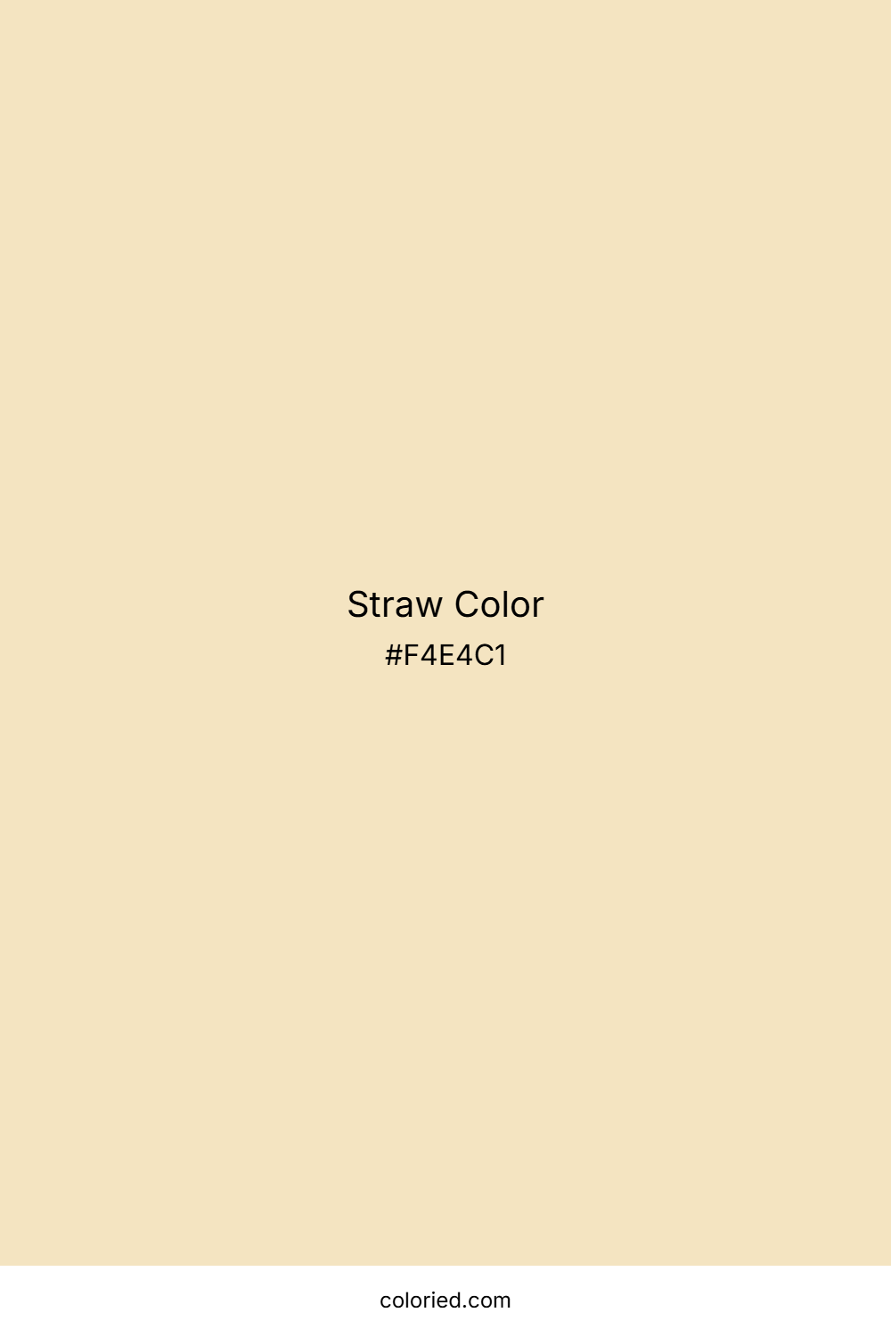 Straw Color