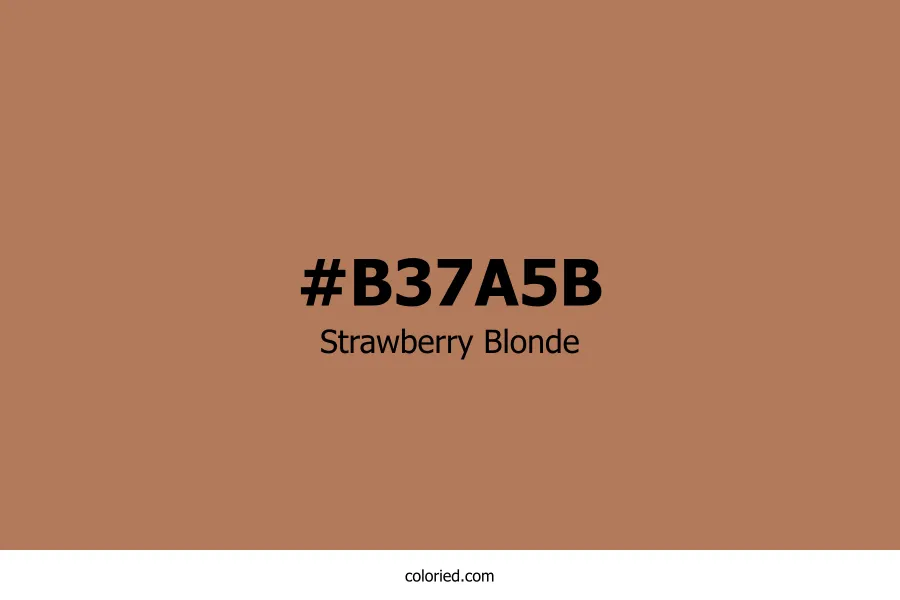 Strawberry Blonde Color