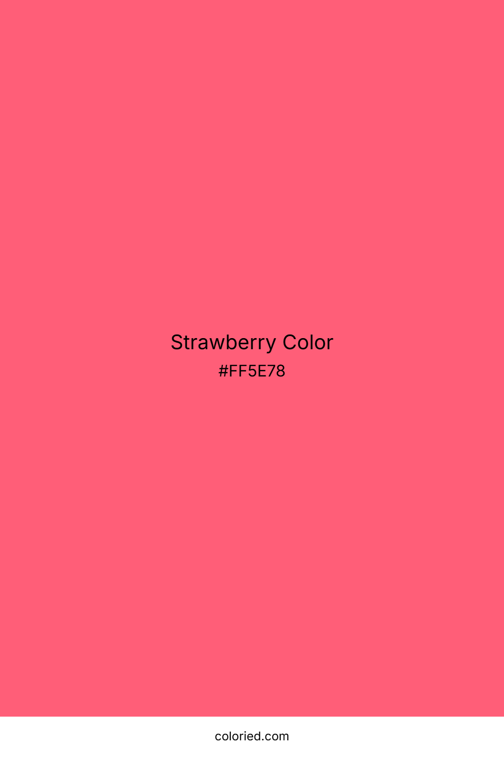 Strawberry Color