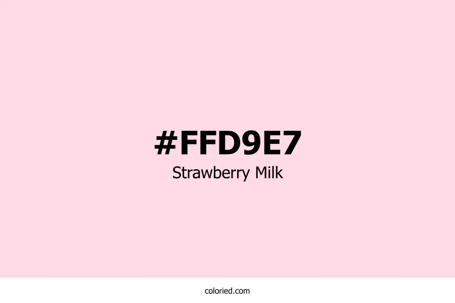 Strawberry Milk Color