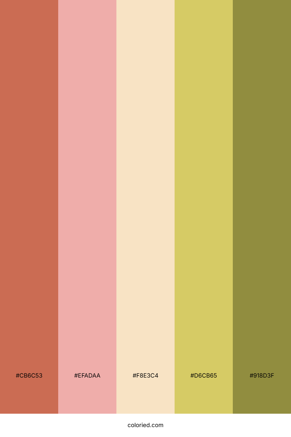Strawberry Rose Leaf Color Palette