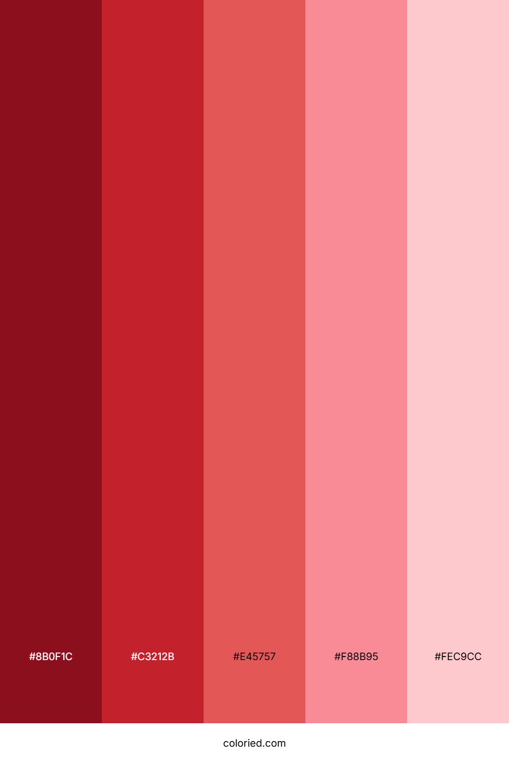 Strawberry Shades Color Palette