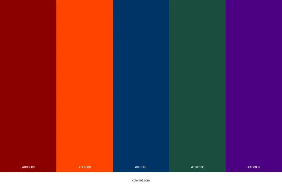 Strong Color Palette
