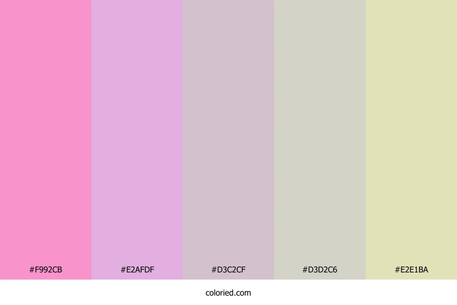 Sugar Plum Drift Color Palette
