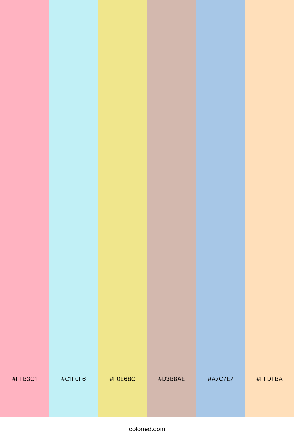 Sugared Pastel Dream Palette