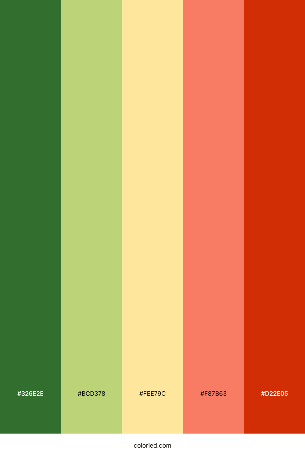 Summer Orchard Color Palette
