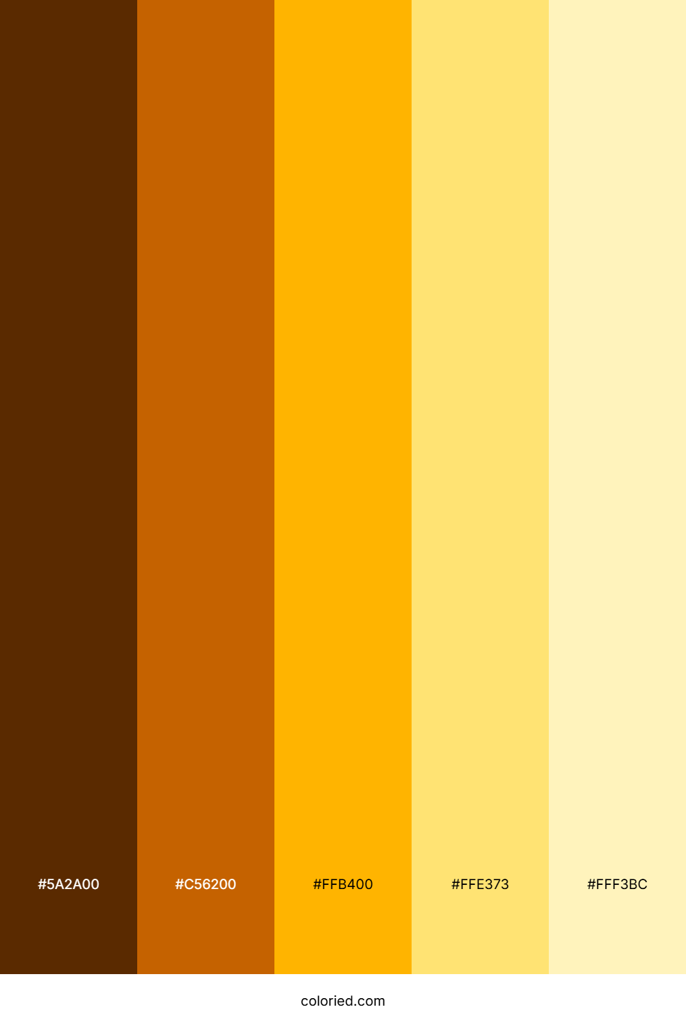 Sun Color Palette