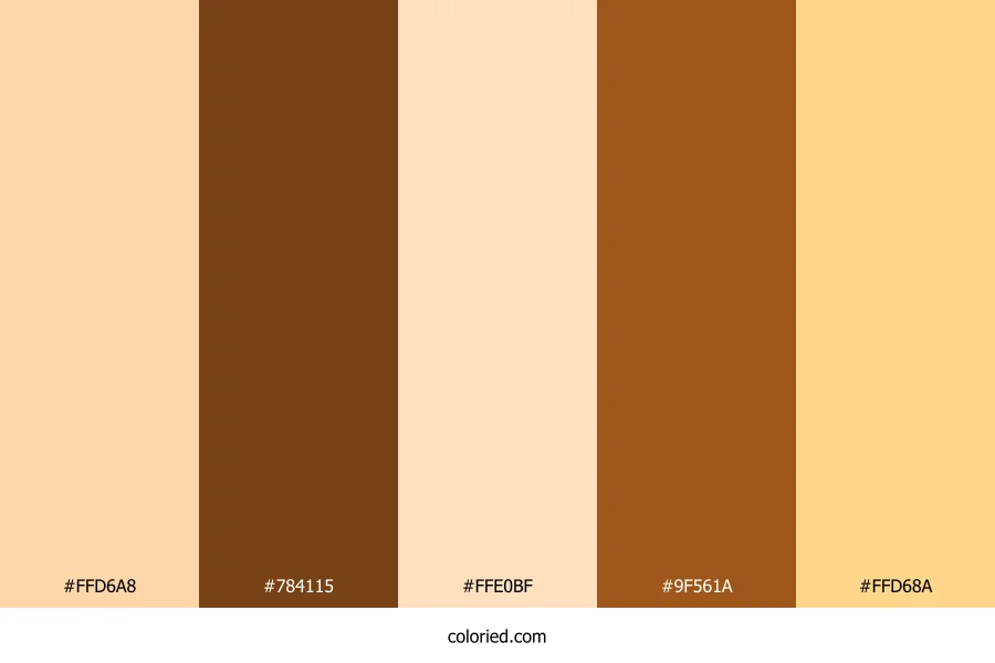 Sun-Kissed Apricot Color Palette