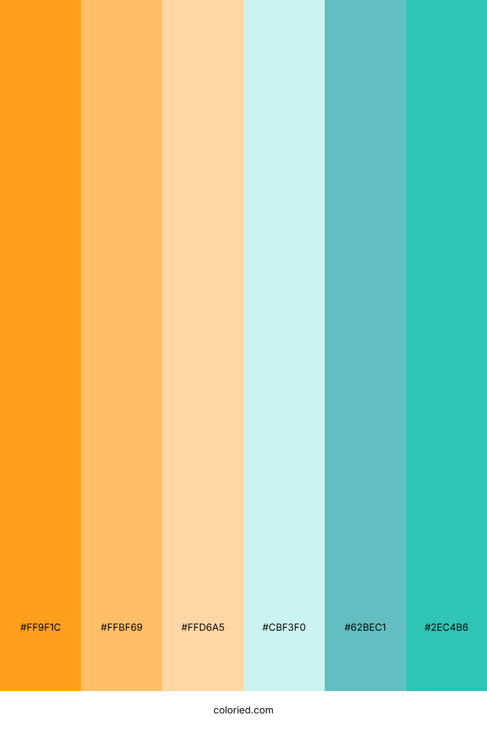 Sunlit Aqua Breeze Palette