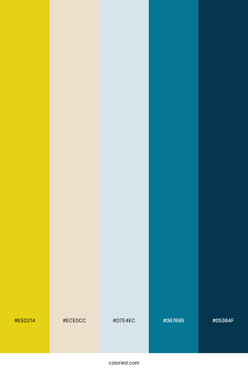 Sunlit Aqua Horizon Palette